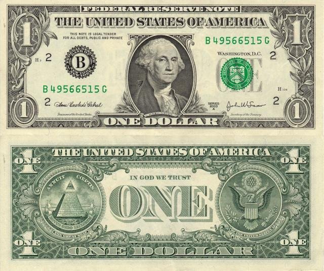 Diez curiosidades sobre el billete más famoso, el de un dólar estadounidense
